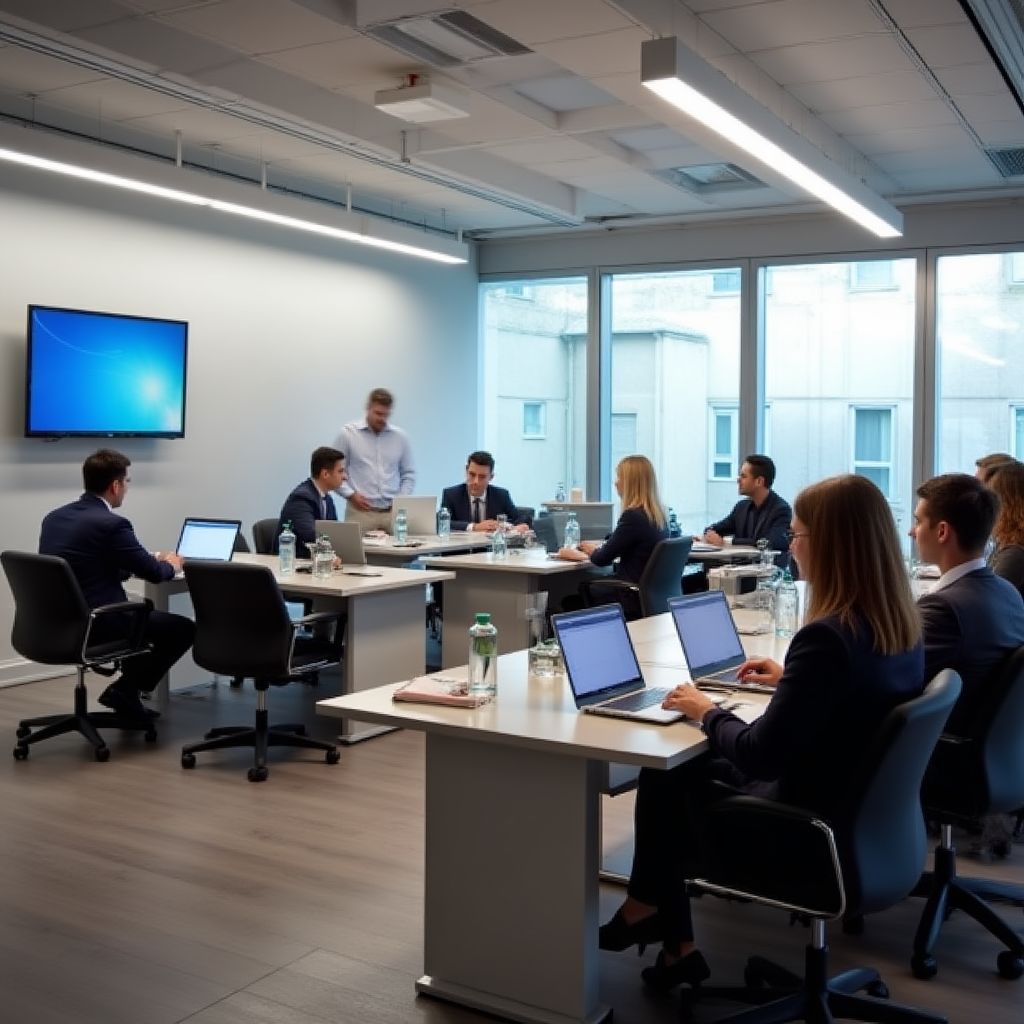 Taller para ejecutivos bancarios